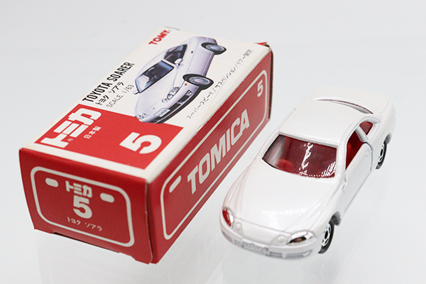 ミニカーショップ ケンボックス トミカ 赤箱(日本製)☆5☆トヨタソアラ  