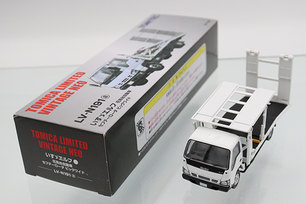 ミニカーショップ ケンボックス TOMYTEC☆LV-N191a☆いすゞエルフ 花見