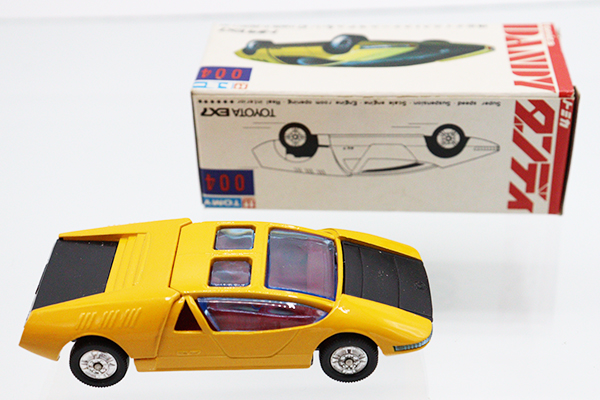 トミカ トヨタ EX7 金メッキバージョン 非売品 ミニカー TOMICA