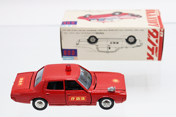 トミカダンディ ダイカスト トヨタ ニュークラウン ファイアチーフカー ミニカーショップグローバル - 1/49 トミカダンディ 009 トヨタ