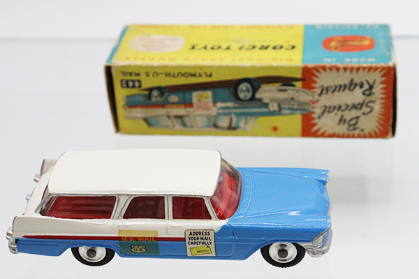 グランドホールセール ミニカーショップ ケンボックス CORGI TOYS☆443☆PLYMOUTHU.S ミニカー