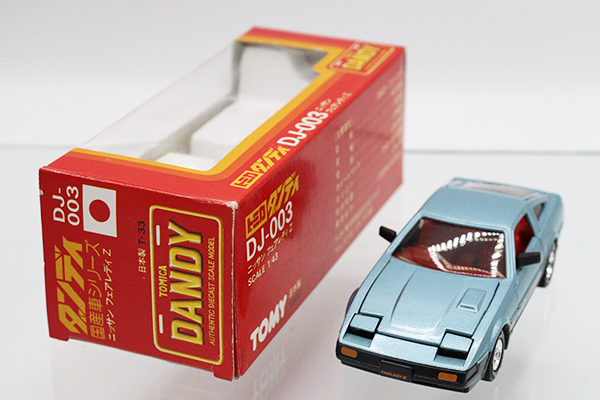 トミカ ダンディDJ-003 1/43 ニッサン フェアレディ300ZX 赤 トミカ ダンディDJ-003 1/43 嵌る ニッサン フェアレディ300ZX 赤