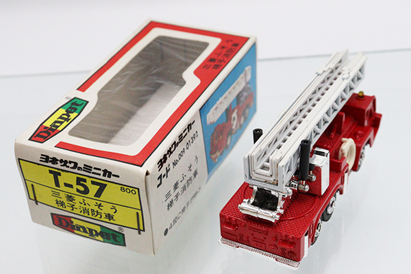 未使用 美品 希少 T-27 ダイヤペット いすゞ 梯子消防車 消防車 ミニカーショップ ケンボックス ダイヤペット☆NO.127-01571