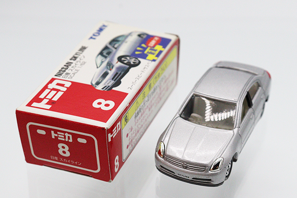ミニカーショップ ケンボックス トミカ 赤箱☆8☆日産