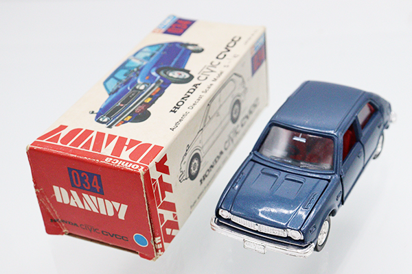 ミニカーショップ ケンボックス ダンディ☆034☆ホンダシビック CVCC