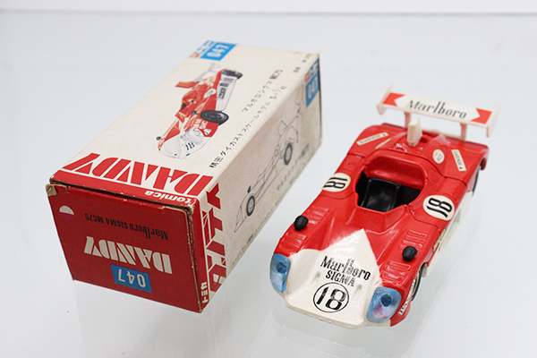 初期トミカダンディ　２台セット　デッドストック　マルボロシグマMC75、EX7 初期トミカダンディ 2台セット デッドストック マルボロシグマ
