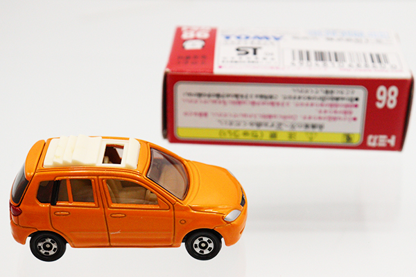 ミニカーショップ ケンボックス トミカ 赤箱☆86☆マツダデミオ (初回