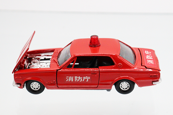 ダイヤペット　スカイラインGTR消防司令車 ミニカーショップ ケンボックス ダイヤペット☆D-29☆日産