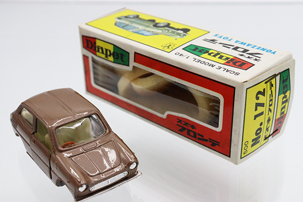 ダイヤペット当時物D-175フィアット850スパイダー1960年代希少車種米澤 ダイヤペット当時物D-175フィアット850スパイダー1960年代希少