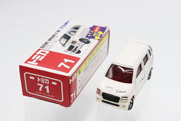 トミカ ワーゲン ミニカーショップ ケンボックス トミカ 赤箱☆71☆スズキワゴンR