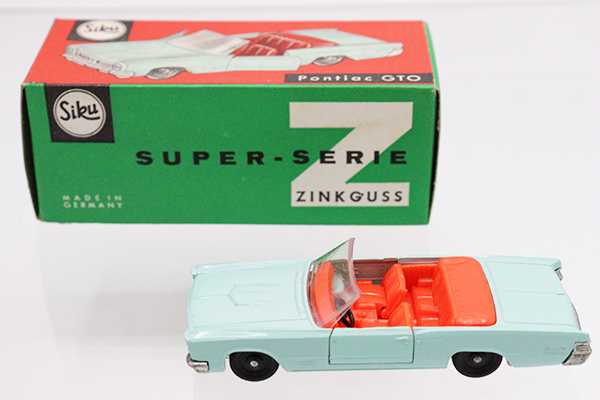 ミニカーショップ ケンボックス SIKUPontiac GTO ※ドイツ製・箱スレ