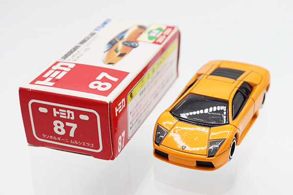 ミニカーショップ ケンボックス トミカ 赤箱☆87☆ランボルギーニ