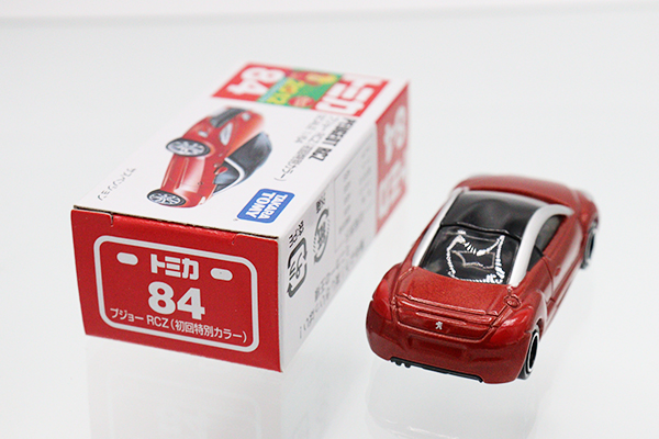 ミニカーショップ ケンボックス トミカ 赤箱☆84☆プジョーRCZ