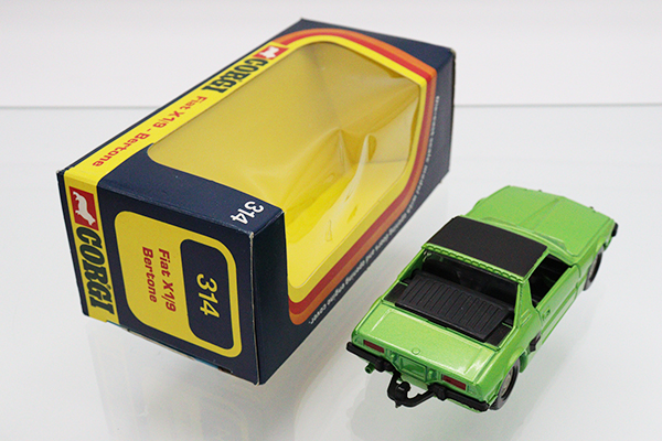 CORGI コーギー FIAT フィアット X1/9 bertone CORGI FIAT X1.9 BLUE RACING NUMBER 3 306 MINT BOXED | eBay