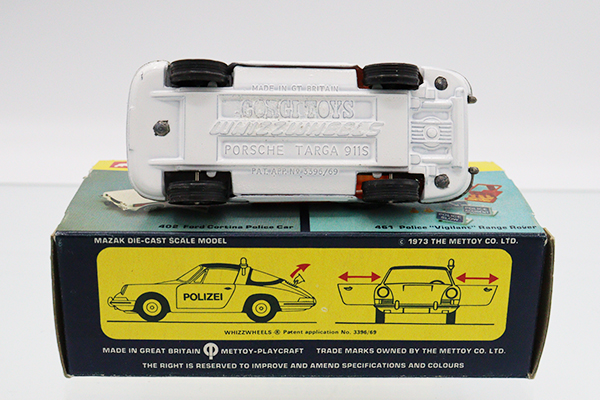 ミニカーショップ ケンボックス CORGI☆509☆ポルシェTARGA 911S