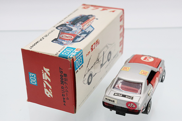 トミカ ダンディーシリーズ 003 トヨタセリカ 1600GT レーシング仕様 当時もの トミカダンディ003 トヨタセリカ1600GTレーシング仕様