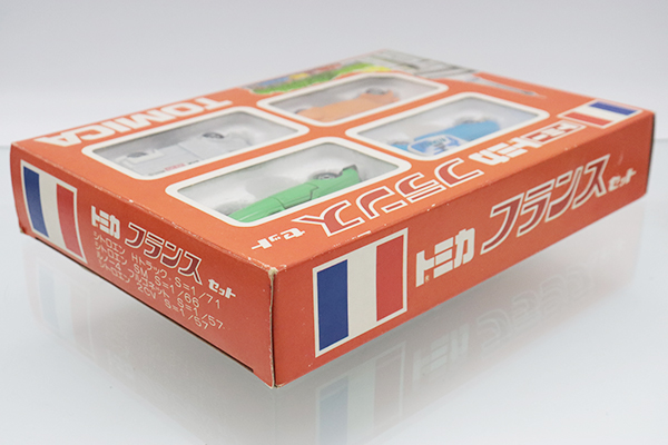 トミカ　フランスセット　日本製 トミカ〉フランスセット 外国車4台セット（日本製） トミカ〉フランス