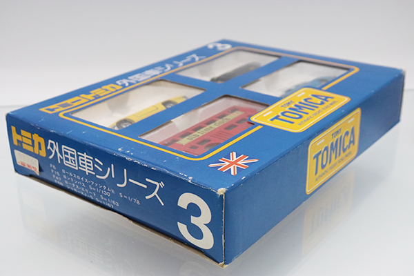 トミカ　外国車シリーズ　青箱 3点・トミカくじ(箱なし) 1点　計4点セット】 Amazon.co.jp: トミカくじ3 ロンドンバス 赤 中国製 : ホビー