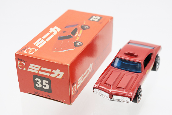 マテルミニカ赤箱 61 クラシックパトカー
