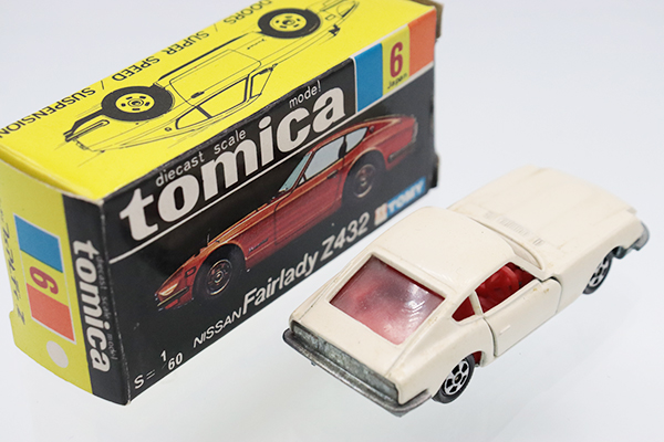 ミニカーショップ ケンボックス トミカ 黒箱☆6☆日産フェアレディ  