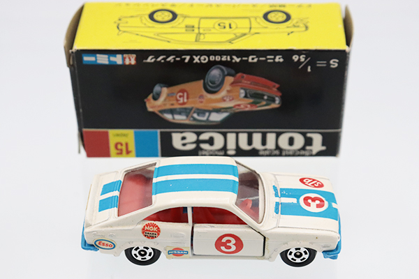 ミニカーショップ ケンボックス トミカ 黒箱☆15-2☆日産サニー
