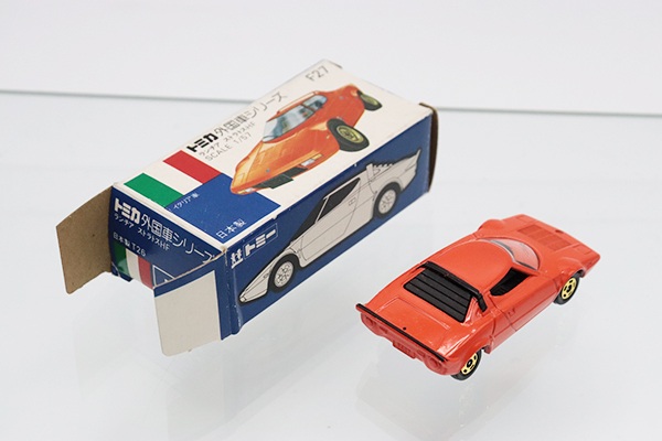 ミニカーショップ ケンボックス トミカ 青箱☆F27-1-11☆ランチア 