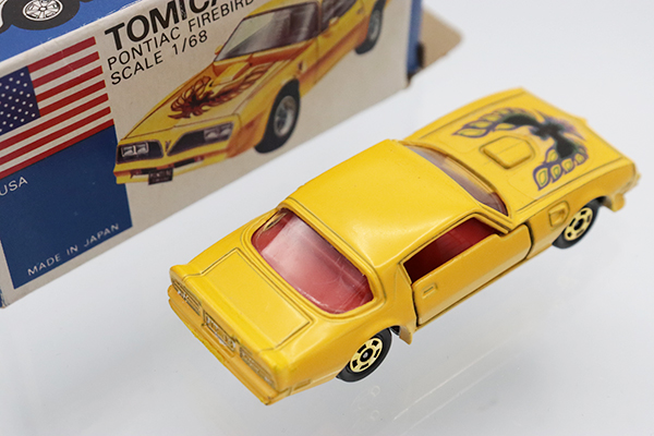 324 トミカ 青箱 日本製 ポンティアック・ファイアーバード  