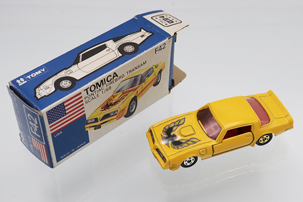 ミニカーショップ ケンボックス トミカ 青箱☆F42-1-2☆ポンティアック 