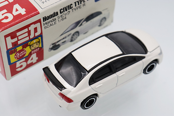 ひ*専様 トミカ　シビック　日本製 ミニカーショップ ケンボックス トミカ 赤箱☆54☆ホンダ