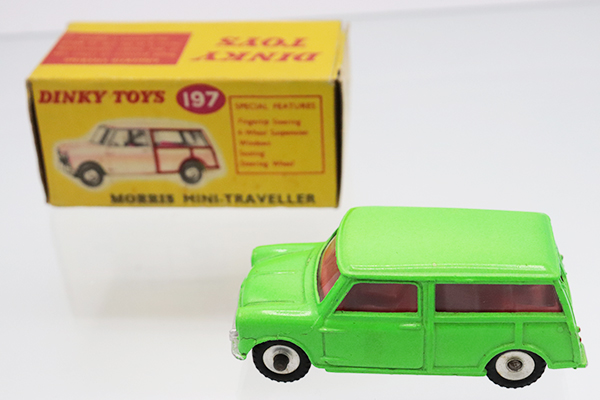 DINKY TOYS 197 MORRIS MINI-TRAVELLER 箱付き Dinky Toys 197 Morris Mini-Traveller - QDT