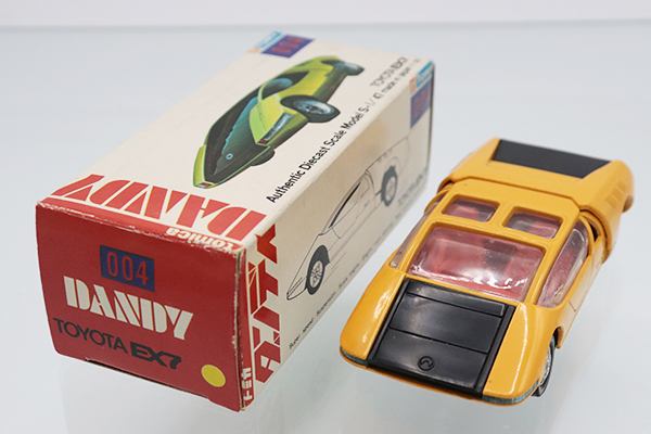 トヨタ EX7 004 ミニカー ダイキャスト トミカ NO.4 MC0035