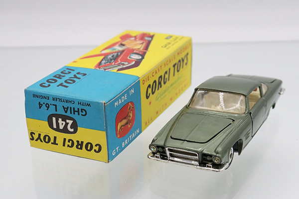 ミニカーショップ ケンボックス CORGI TOYS☆241☆GHIA L.6.4