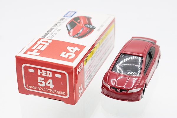 ミニカーショップ ケンボックス トミカ 赤箱☆54☆ホンダシビック TYPE