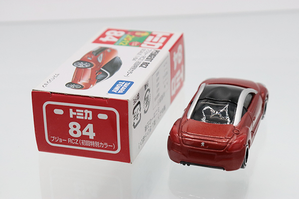ミニカーショップ ケンボックス トミカ 赤箱☆84☆プジョーRCZ