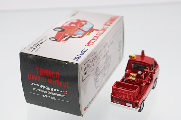 LV-68a　lv-68b　トミカリミテッド　スバルサンバー　消防車　2台セット Amazon | 1/64 トミカ TOMICA リミテッドヴィンテージ LV-68 a