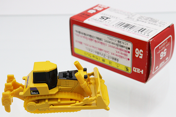 ミニカーショップ ケンボックス トミカ 赤箱☆56☆コマツブルドーザー