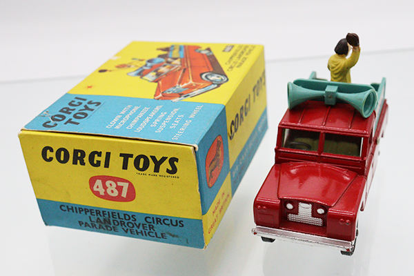 ミニカー CORCI TOYS ミニカーショップ ケンボックス CORGI TOYS☆487☆ランドローバー