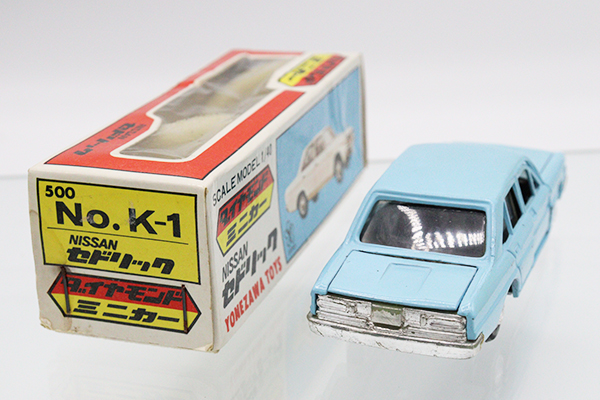 激レア‼️ヨネザワ ダイヤモンドミニカー セドリック NO. K-1 香港製 ミニカーショップ ケンボックス ダイヤペット日産セドリック ※香港製