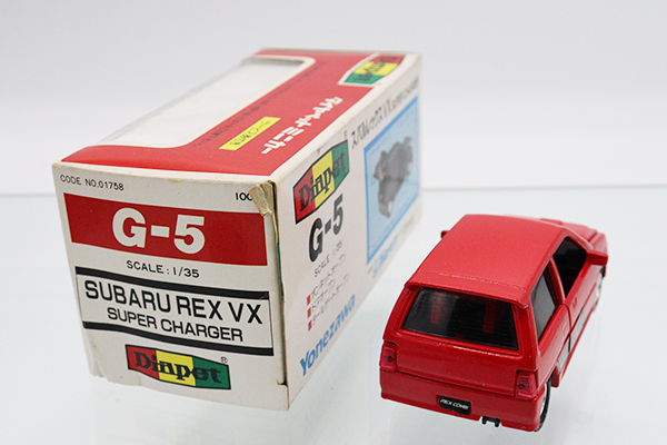ミニカーショップ ケンボックス ダイヤペット☆G-5☆スバルレックス VX