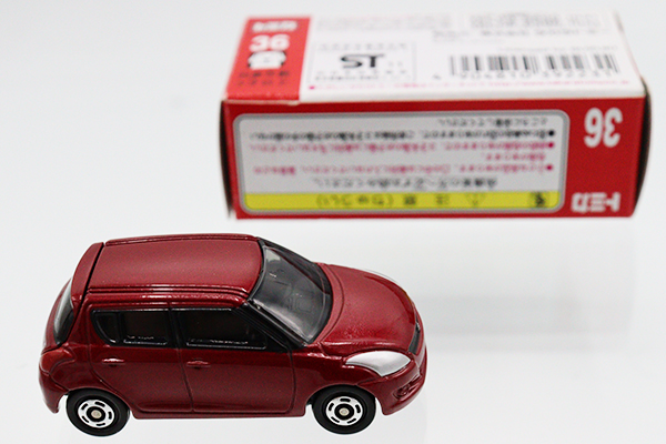 トミカ トラック 赤いミニカー付き ミニカーショップ ケンボックス トミカ 赤箱☆36☆スズキ