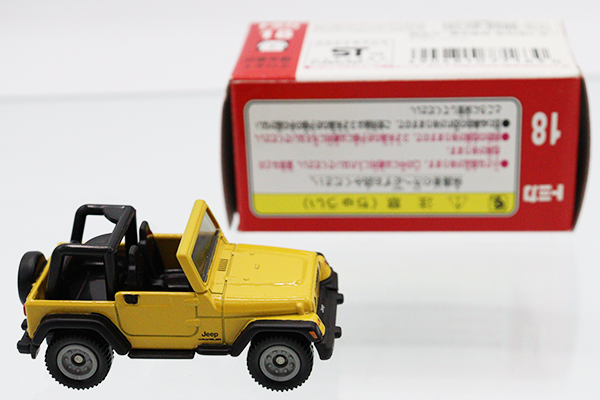 ミニカーショップ ケンボックス トミカ 赤箱☆18☆ジープ