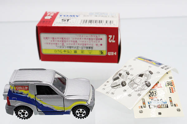 ミニカーショップ ケンボックス トミカ 赤箱☆72☆三菱パジェロ