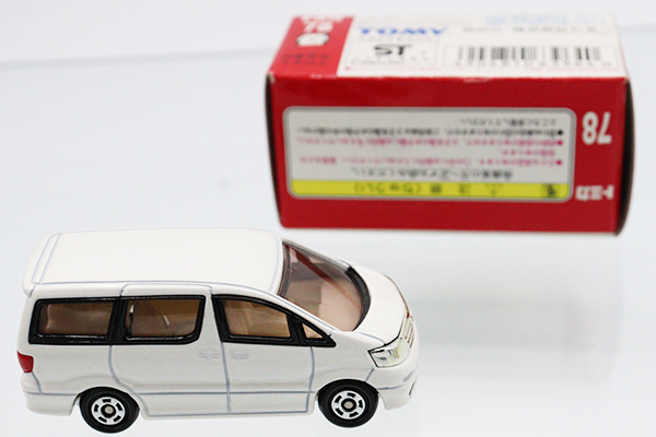 【ケンken】アルファードミニカー ミニカーショップ ケンボックス トミカ 赤箱☆12☆トヨタ