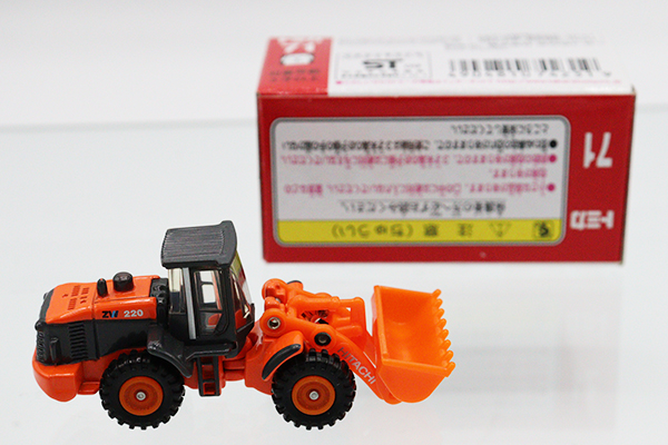 ミニカーショップ ケンボックス トミカ 赤箱☆71☆日立建機ホイール