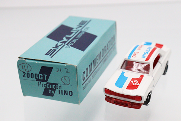 ミニカーショップイイノ オリジナルトミカ スカイライン パトカーの6