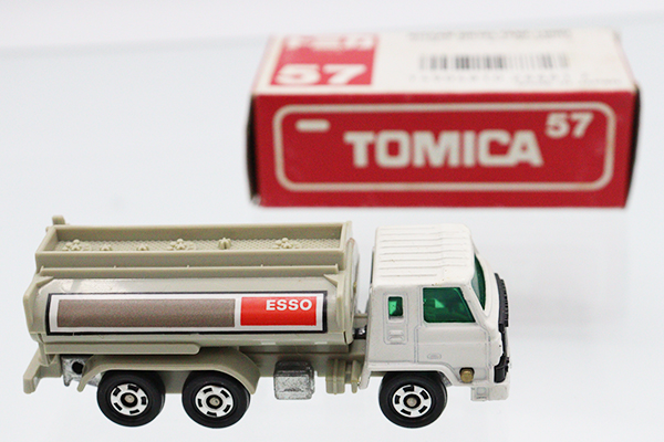 タンカー　ESSO　ミニカー　昭和レトロ ミニカーショップ ケンボックス トミカ 黒箱☆54☆日野