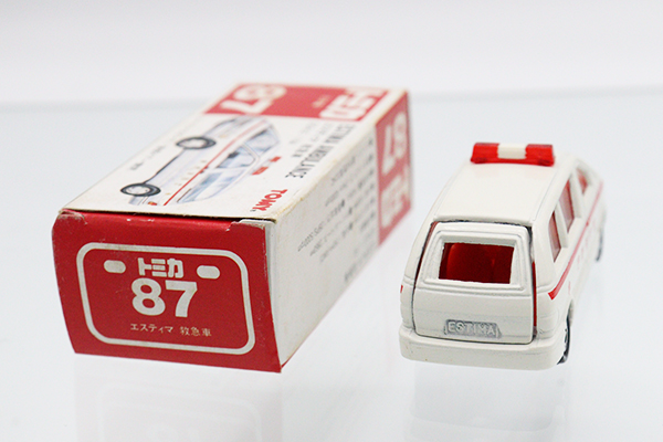 日本製トミカ87  エスティマ救急車　未開封3点 トミカ [新品] 日本製 87-3 トヨタ エスティマ救急車 : シュー