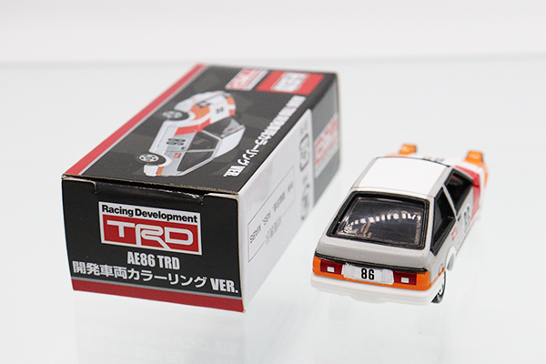 トミカ AE86 TRD 開発車両カラーリングVER. トミカ AE86 TRD 開発車両カラーリング VER. ジェームス限定