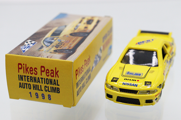 トミカ アイアイアド特注 パイクスピーク１９９８　R33 GT-R 日本製 Yahoo!オークション - 【日本製トミカ】No.20-7 アイアイアド特注 日産