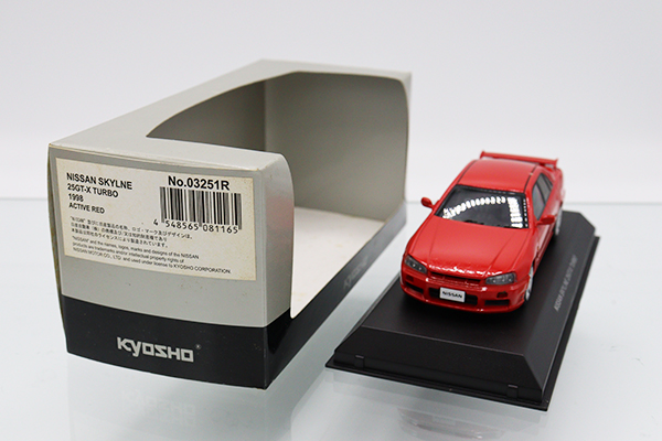 ミニカーショップ ケンボックス 京商☆03251R☆日産スカイライン 25GT